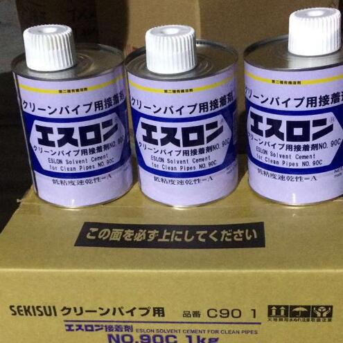 深圳恩樂科銷售日本積水愛水龍 SEKISUI  cleanPVC專用膠水NO90C